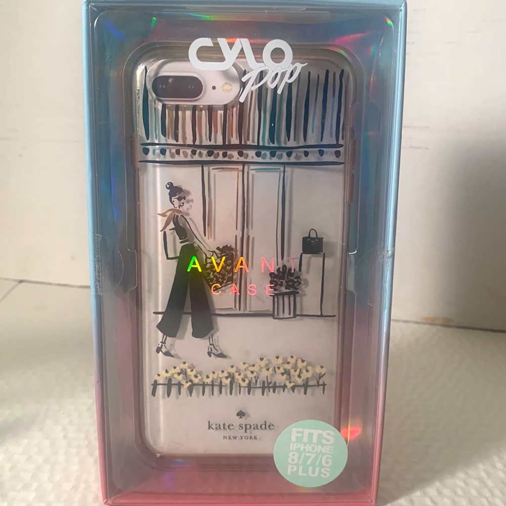 Kate Spade New York IPhone Avant Clear Case in “Window Shoppin” Pictured